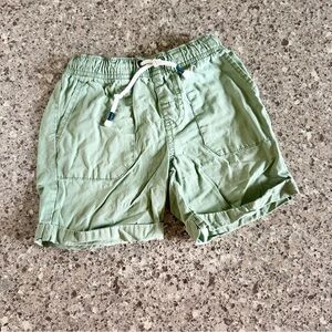Cat & Jack Light Green Elastic Waist Shorts
